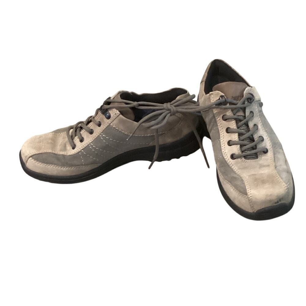 HOTTER Womens Mist GTX Shoes US 9‎ EU 41 England Comfort Tan Walking Gorpcore
